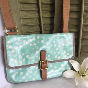 Fossil Waxed Canvas Bag!